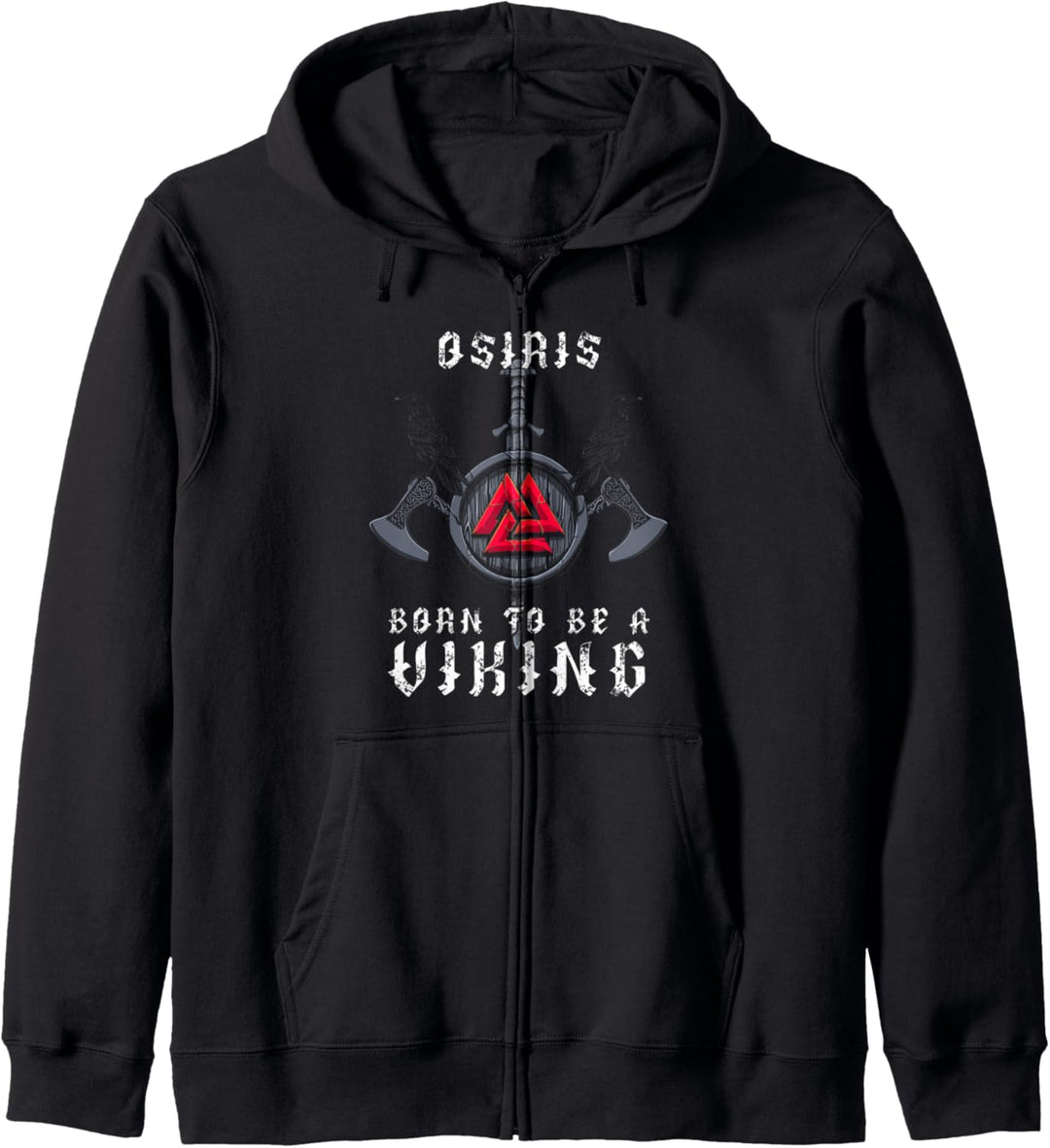 Osiris - Born To Be A Viking - Personalisiert Kapuzenjacke