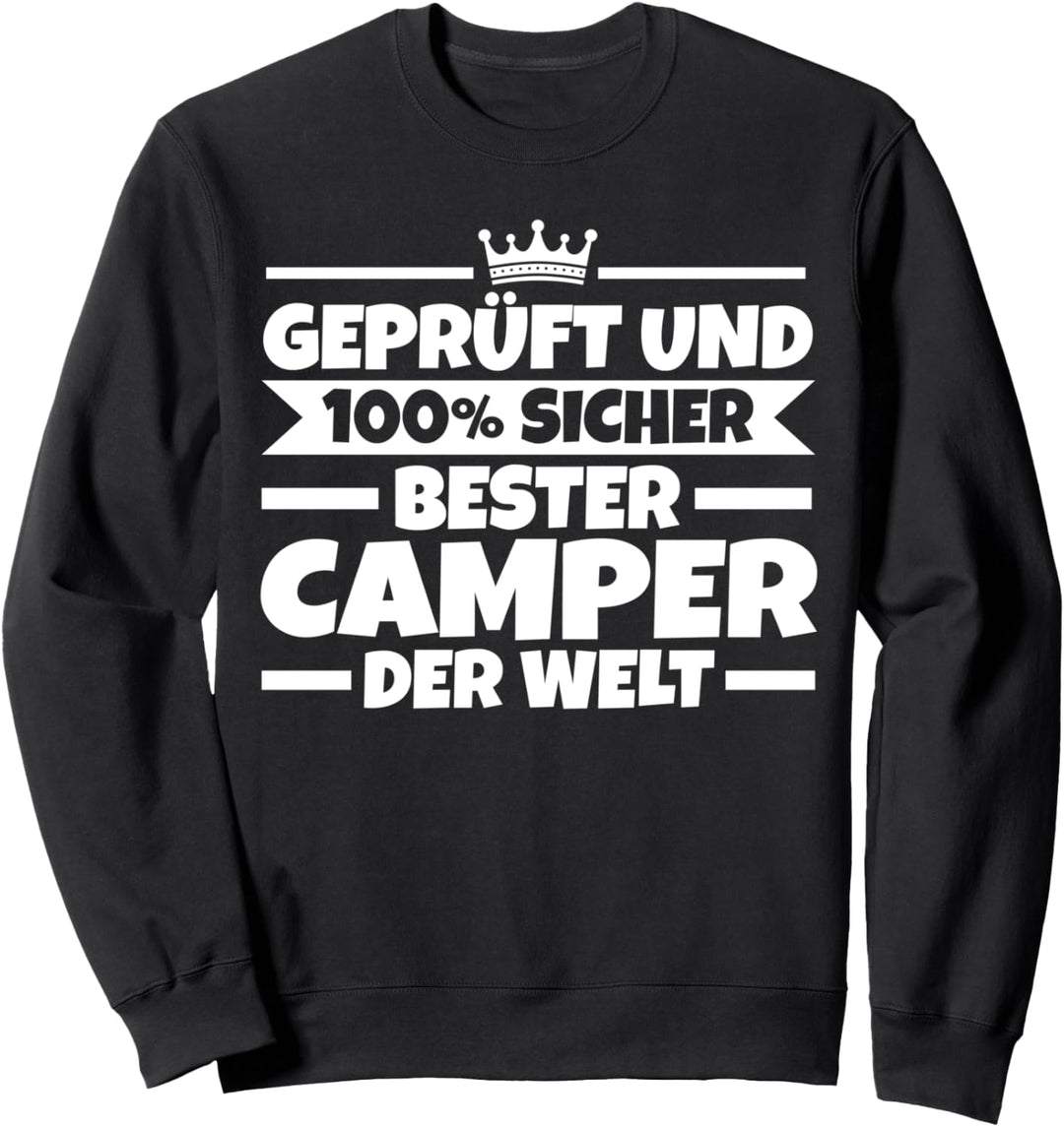 Camping Wohnmobil Camping Sweatshirt