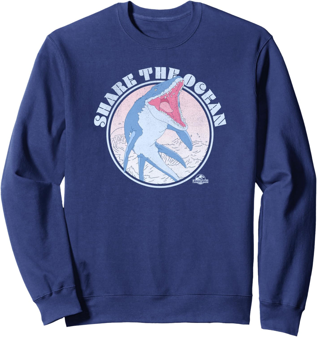 Jurassic World 2 Mosasaurus Share The Ocean Sweatshirt