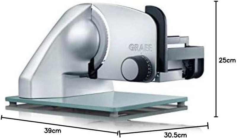 Graef C20EU Allesschneider, Edelstahl,