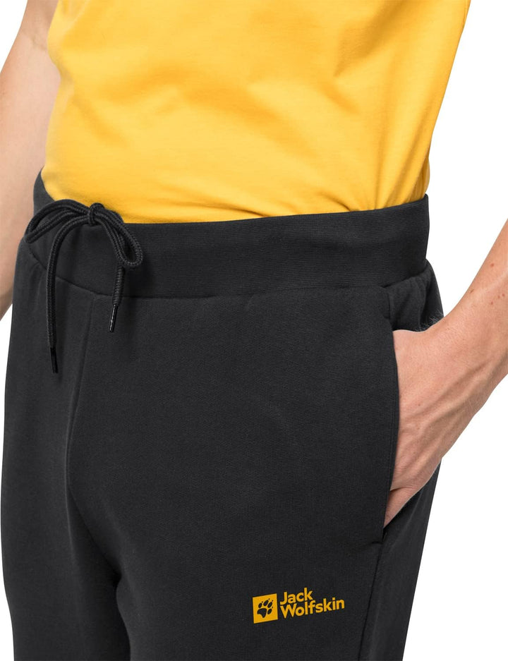 Jack Wolfskin Herren Trainingshose Essential Sweat Pants M S Schwarz, S Schwarz