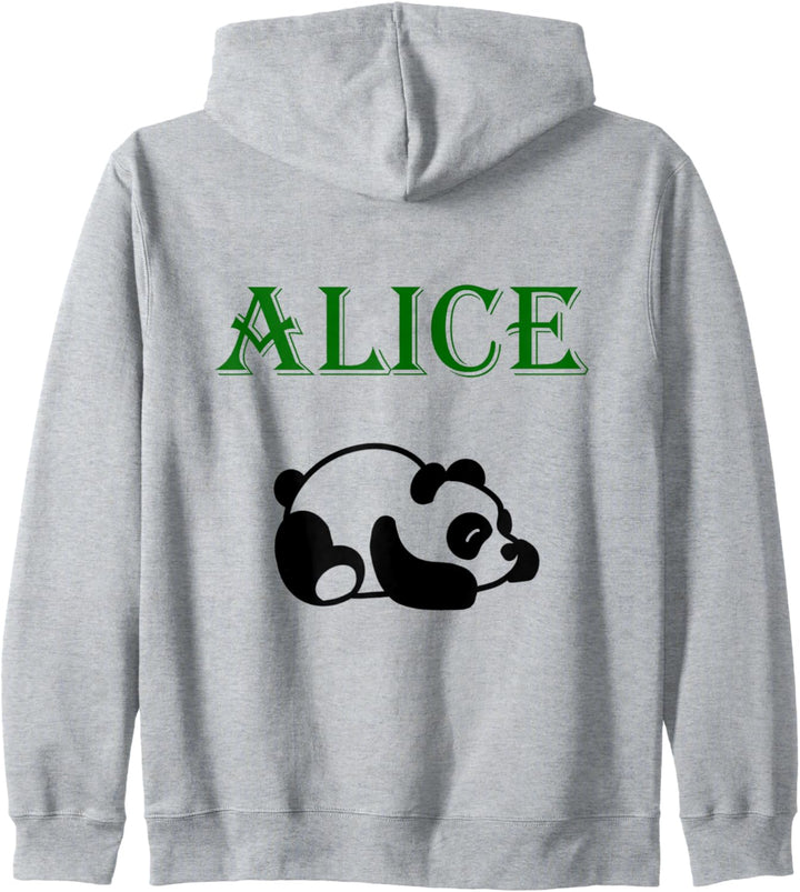 Panda namens Alice Kapuzenjacke