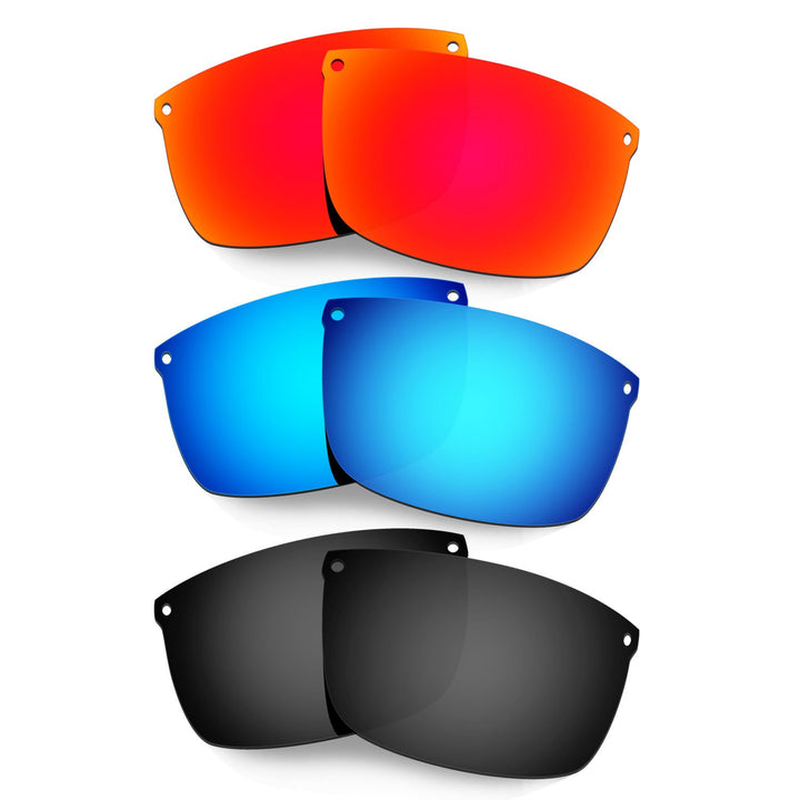 HKUCO Plus Mens Replacement Lenses For Oakley Carbon Blade - 3 pair