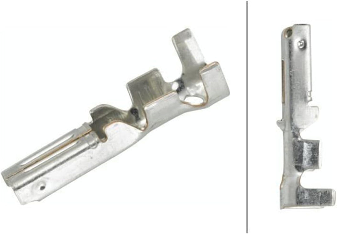 HELLA - LED-Tagfahrleuchte - 90mm - 24/12V - rund - Lichtscheibenfarbe: glasklar - LED-Lichtfarbe: w
