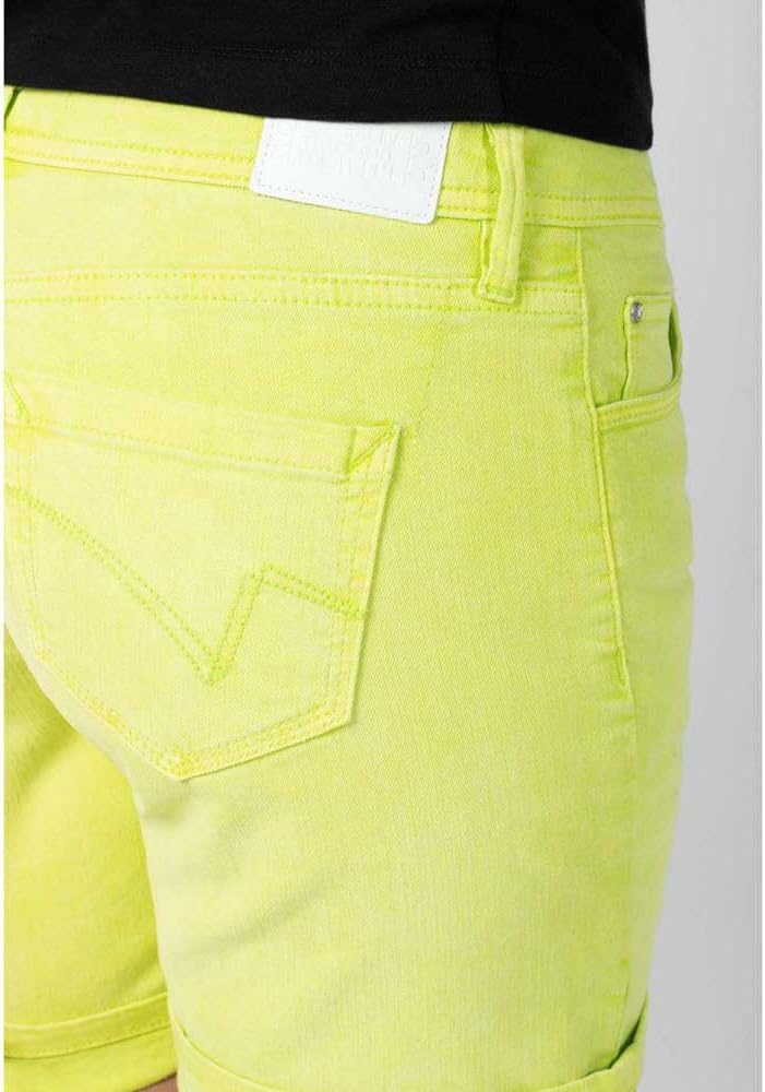 Timezone Damen Shorts Regular Alexatz 31 Grün (Shadow Lime 4229), 31 Grün (Shadow Lime 4229)