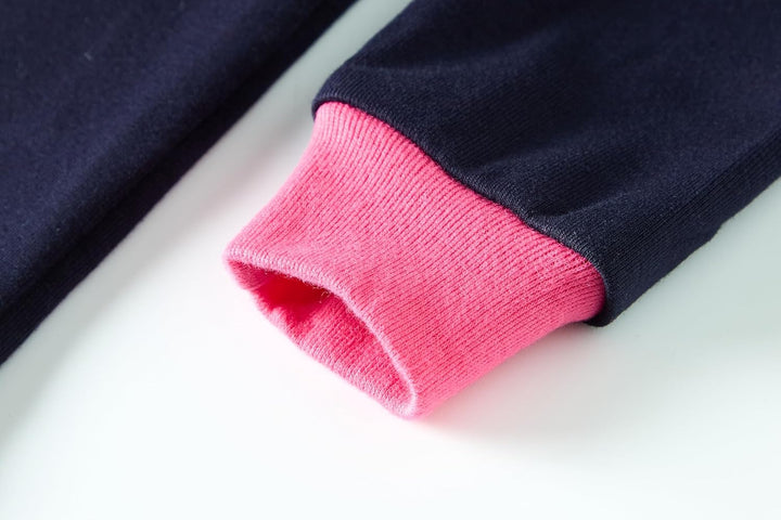 Mädchen Pyjamas 100% Baumwolle Schlafanzug für Kinder Schlafkleidung Langarm 4 Stück Set 1-12 Jahre