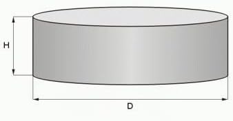 10 Stück Neodym Magnete N52 Scheibe 20x5 mm | Ultra Starke Magnete | Kühlschrankmagnet Pinnwandmagne