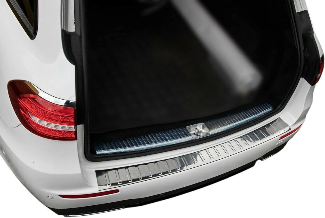 Ladekantenschutz Edelstahl CHROM kompatibel für MERCEDES E-KLASSE S213 T-MODELL | ab 2016 | premium