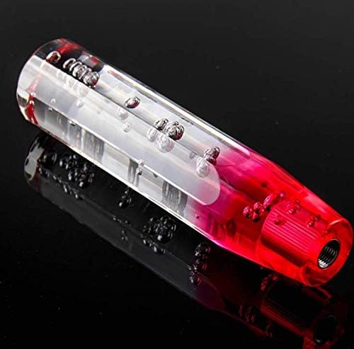 Riloer Universal Handschalthebel, Pink + Weiss Crystal Schaltknauf （25CM）, 25CM