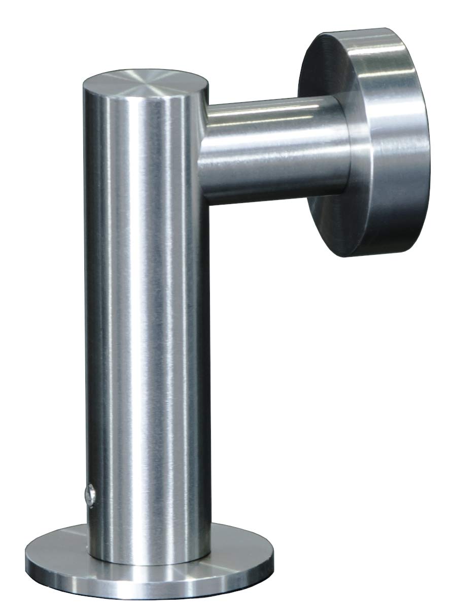 PHOS Design, TFM25-100, Türfeststeller mit Magnet, Edelstahl Vollmaterial matt, Türstopper, Fensters