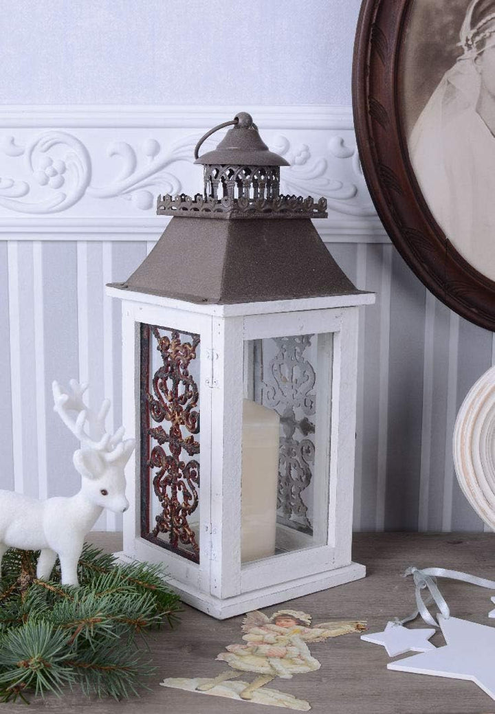 Vintage Garten Laterne Landhaus Shabby Chic AWC002 Palazzo Exklusiv