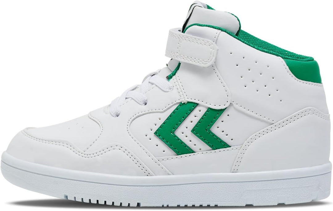 hummel Klettverschluss Sneaker Camden High Kinder 26 EU Weiss, 26 EU Weiß