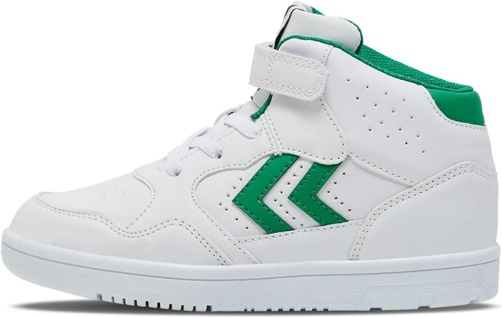 hummel Klettverschluss Sneaker Camden High Kinder 26 EU Weiss, 26 EU Weiß