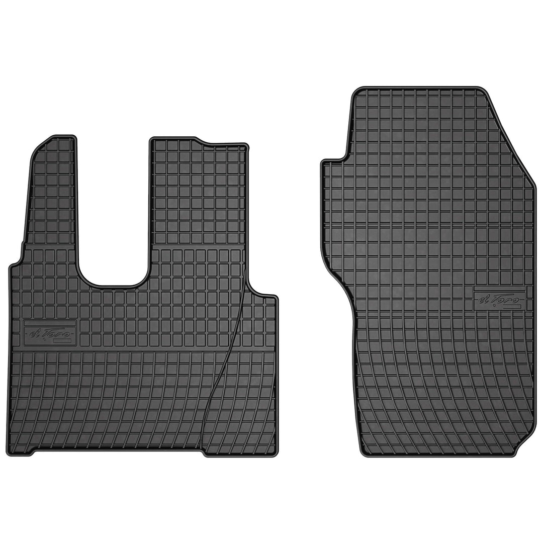 MOTOS Gummimatten Auto Fussmatte passend für Mercedes-Benz Actros MP4 2011-2019 ohne pneumatische Si