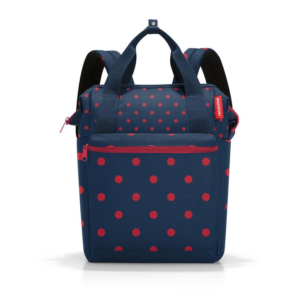 Reisenthel Unisex Allrounder Rucksacktasche, Dots, One Size Einheitsgrösse Mixed Dots Red, Einheitsg