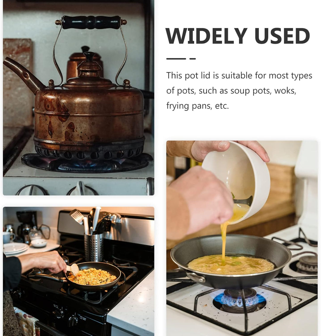 Garneck Topfdeckel Aus Edelstahl Glas Topfabdeckung Mini-pfannendeckel Ersatz Pfannendeckel Edelstah