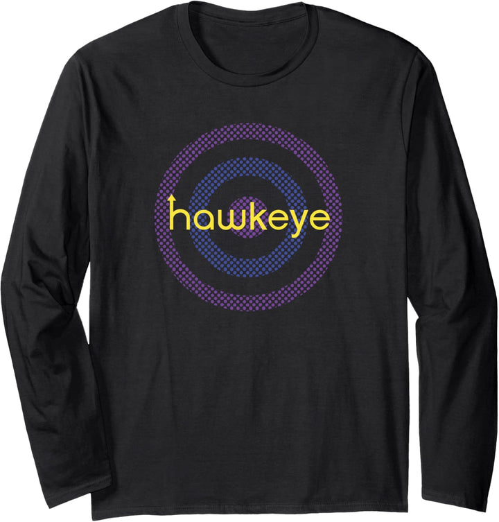 Marvel Hawkeye Purple Target Langarmshirt