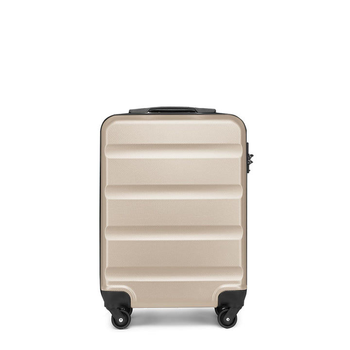 KONO Handgepäck Koffer Klein Reisekoffer Leicht Hartschale Rollkoffer mit TSA Schloss und 4 Rollen,