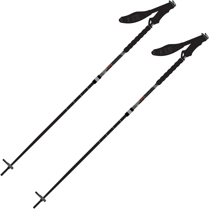 K2 Lockjaw Alu-Eva Skistöcke gunmetal, gunmetal