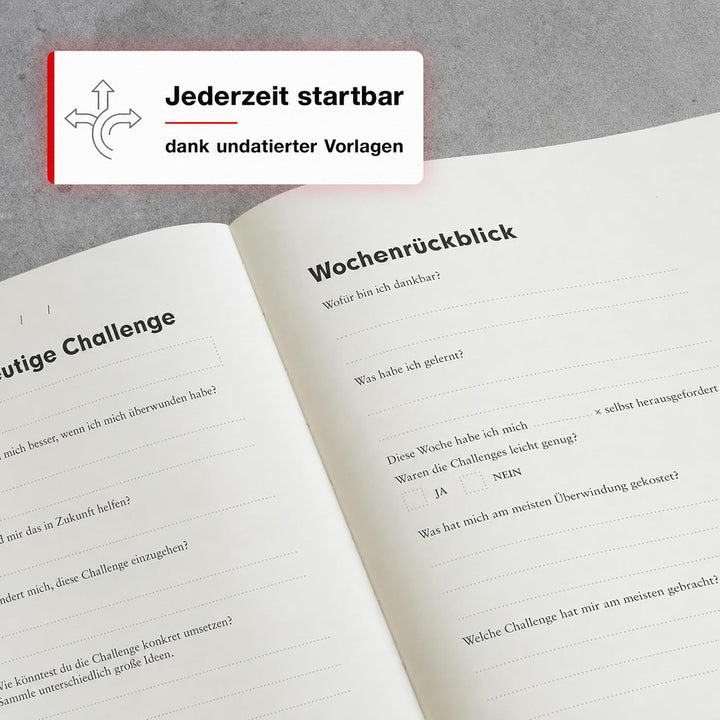 LEUCHTTURM1917 360442 Change Journal Medium (A5), Anthrazit, Deutsch Anthrazit Change - Deutsch, Ant