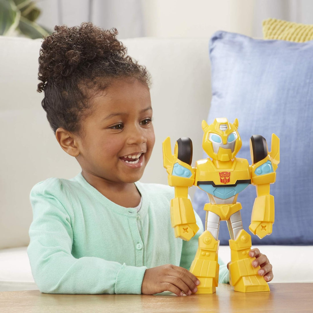 Transformers Playskool Heroes Rescue Bots Academy Mega Mighties Bumblebee Sammelfigur, 25,4 cm Robot