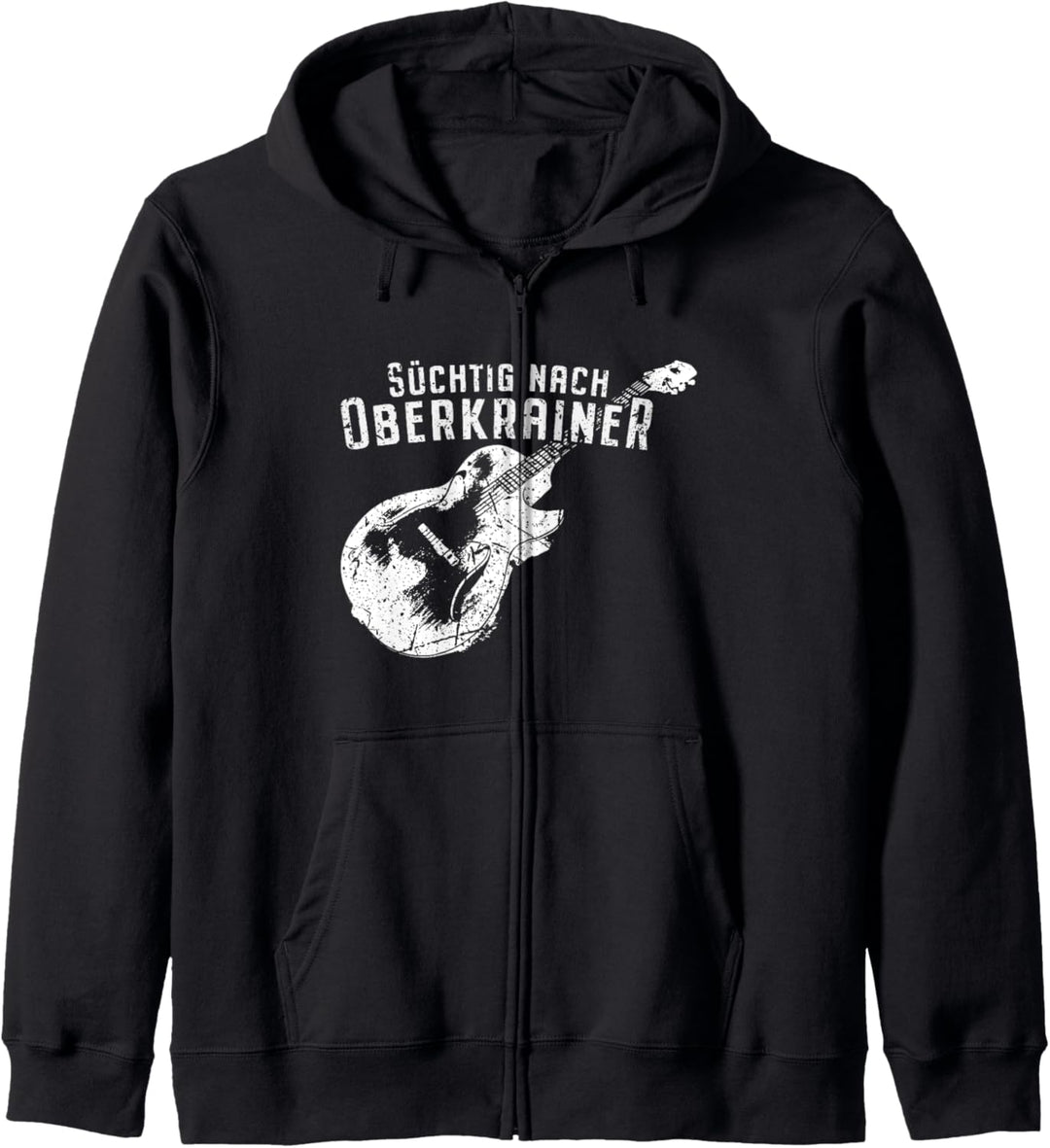 Oberkrainer Gitarre Kapuzenjacke