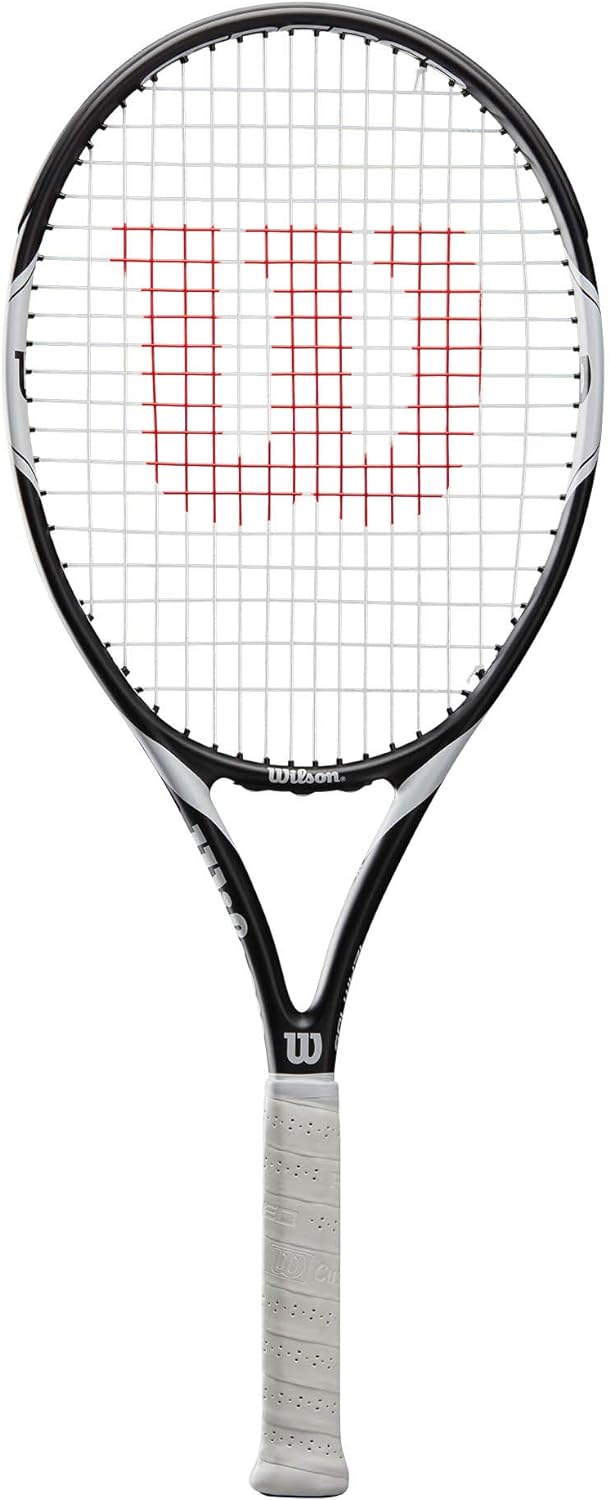 Wilson Tennisschläger, Federer Team 105, Unisex, Anfänger und Freizeitspieler L1 Single, L1 Single