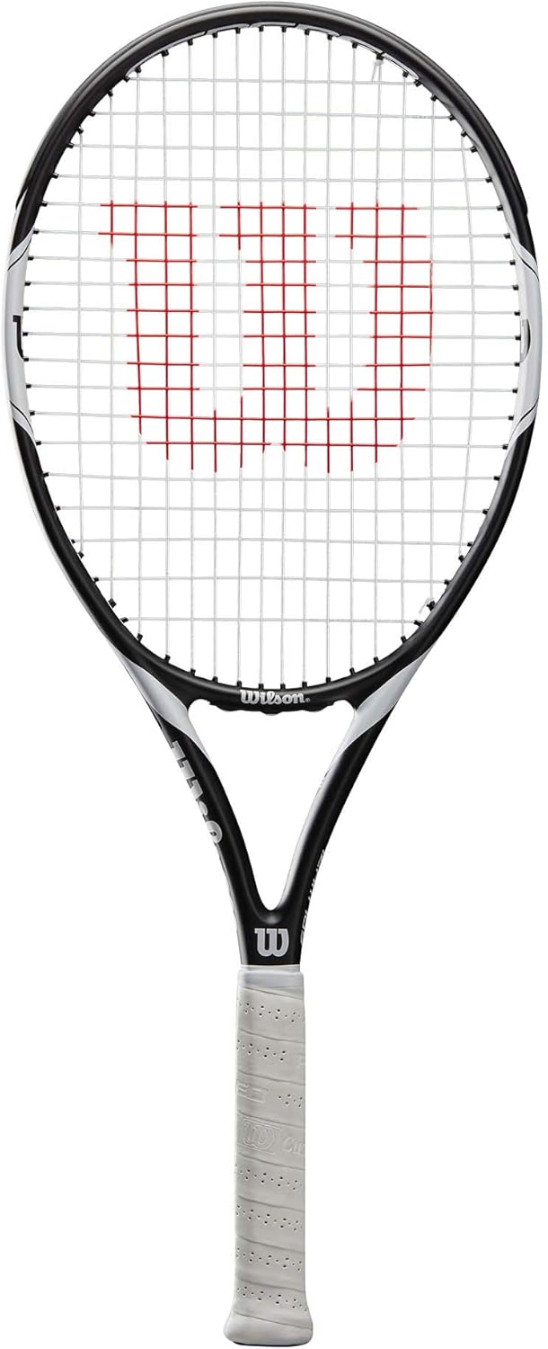 Wilson Tennisschläger, Federer Team 105, Unisex, Anfänger und Freizeitspieler L4 Single, L4 Single
