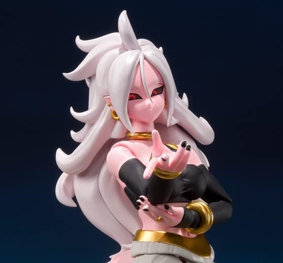 BANDAI -65161 Dragonball Dragon Ball Fighter Z Android 21 SHF, Mehrfarbig, 65161