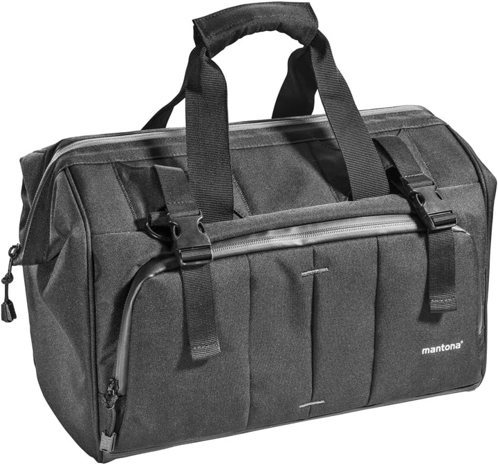 Mantona Kameratasche Doctor Bag (mit diversen Zusatztaschen innen und aussen, mit entnehmbarer Kamer