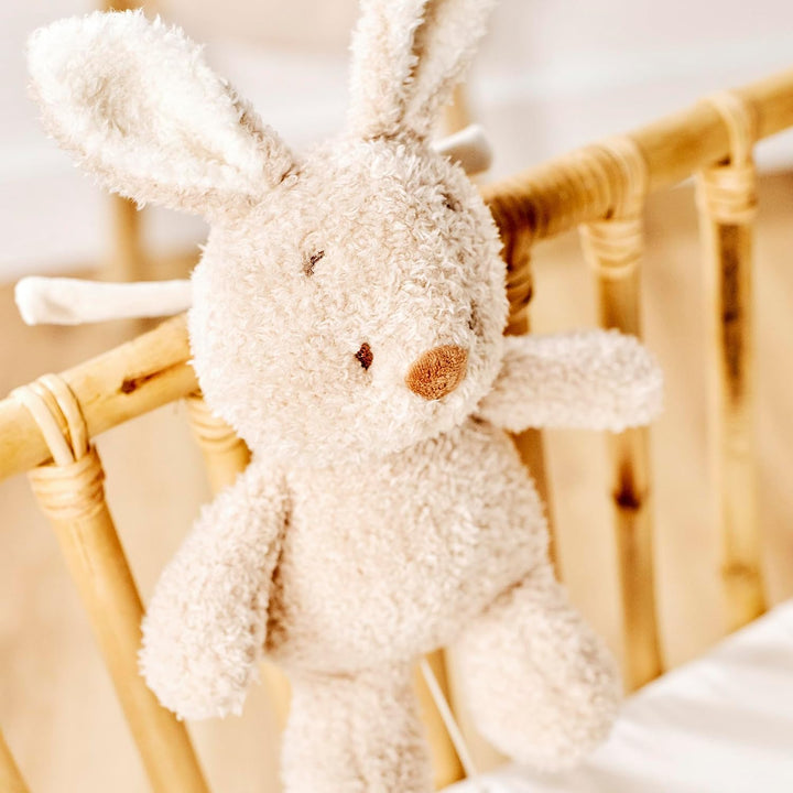 Nattou Spieluhr, Baby-Kaninchen, Wiegelied «La-Le-Lu», Mit Ring, 100% Polyester, Teddy, Sand