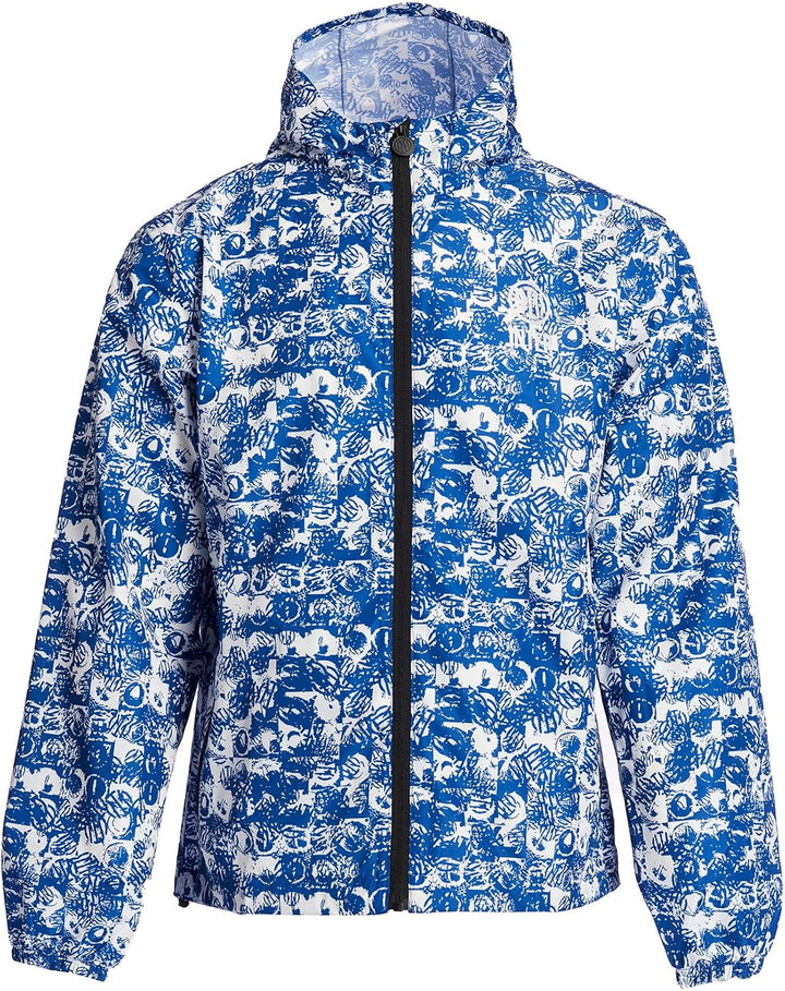 Inter Unisex Giacca Regenjacke, Exklusive Kollektion Rain, Weiss