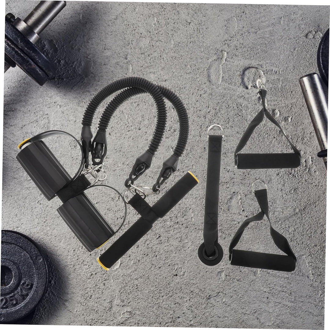 Supvox Pedalzugtrainer Widerstandsband aus Langlebigem Material mit Rutschfestem Fusspedal Krafttrai