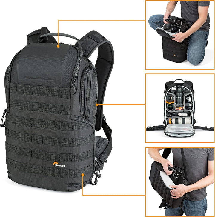 Lowepro ProTactic 350 AW II Modularer Rucksack mit recycelten Materialien & LP37184 ProTactic Quick