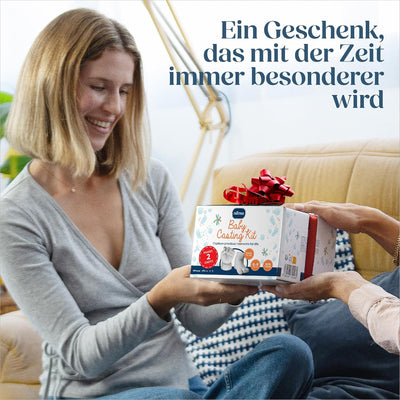 Niimo 3D Abdruck Baby Hand und Fuss - Hautsicheres Baby Gipsabdruck Set, Baby Abdruck Hand Fuss, Han