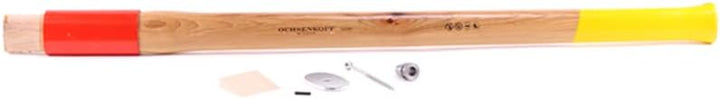 OCHSENKOPF OX E-696 H-0850 Ersatzstiel Hickory ROTBAND-PLUS 900 mm, Gelb Ersatzstiel für OX 635 H-30