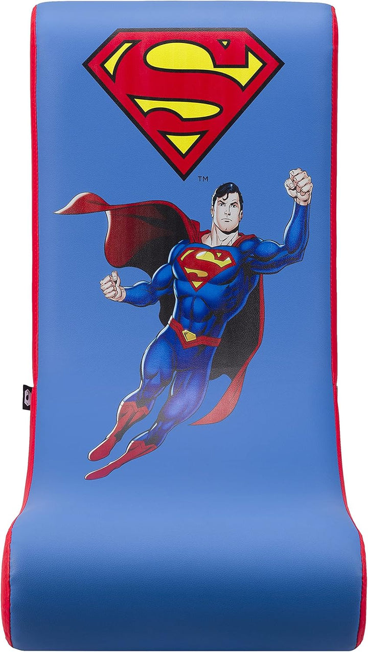 Subsonic Superman - Rock'n'seat junior gamer chair- Kinder/Jugendliche Gaming-Stuhl offizielle Lizen