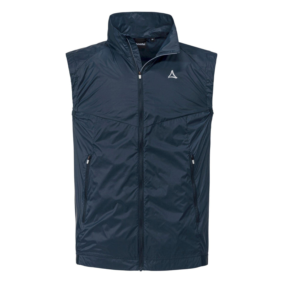 Schöffel Herren Bygstad Weste Outdoorweste Windweste 56 Dress Blues, 56 Dress Blues