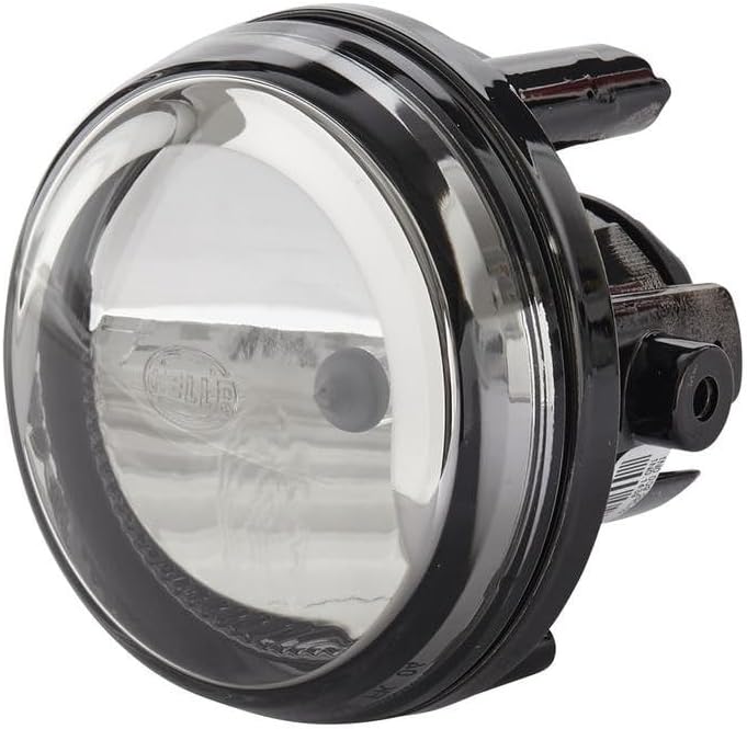 HELLA - Halogen/FF-Nebelscheinwerfer - Dynaview Evo2 - 12V - rund - Einbau - glasklare Streuscheibe