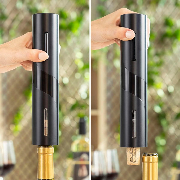 InnovaGoods - Elektrischer Korkenzieher Corkbot, Leise und Effizient, Elegantes Design, Langlebig au