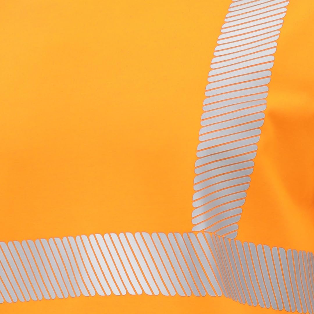 Högert Technik - JURAL II Warnschutz-T-Shirt aus Polycotton | orange 2XL (56) | Warnweste Reflektier