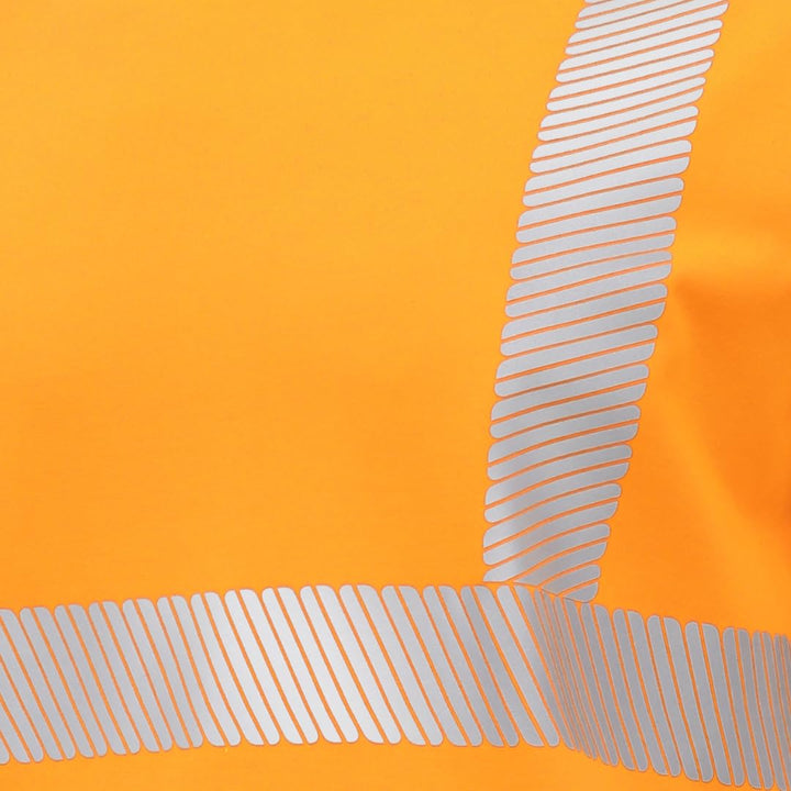 Högert Technik - JURAL II Warnschutz-T-Shirt aus Polycotton | orange 2XL (56) | Warnweste Reflektier