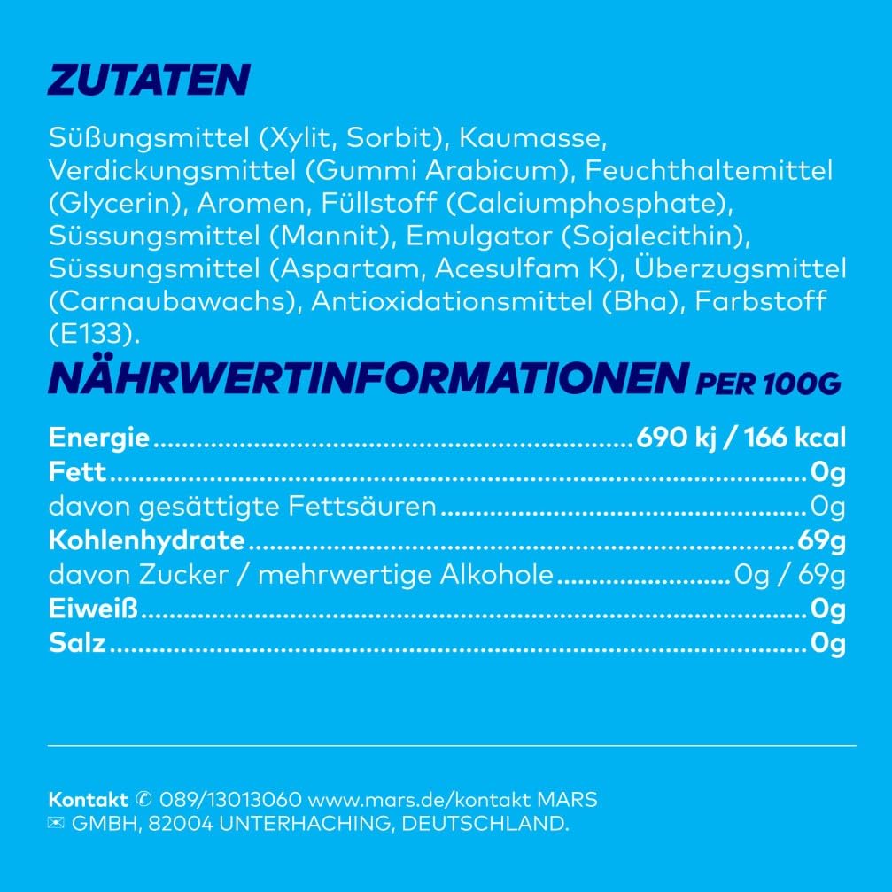 Extra Professional Fresh Melon Mint, Zuckerfreier Kaugummi, Multipack mit 30x10 Dragees, Für frische