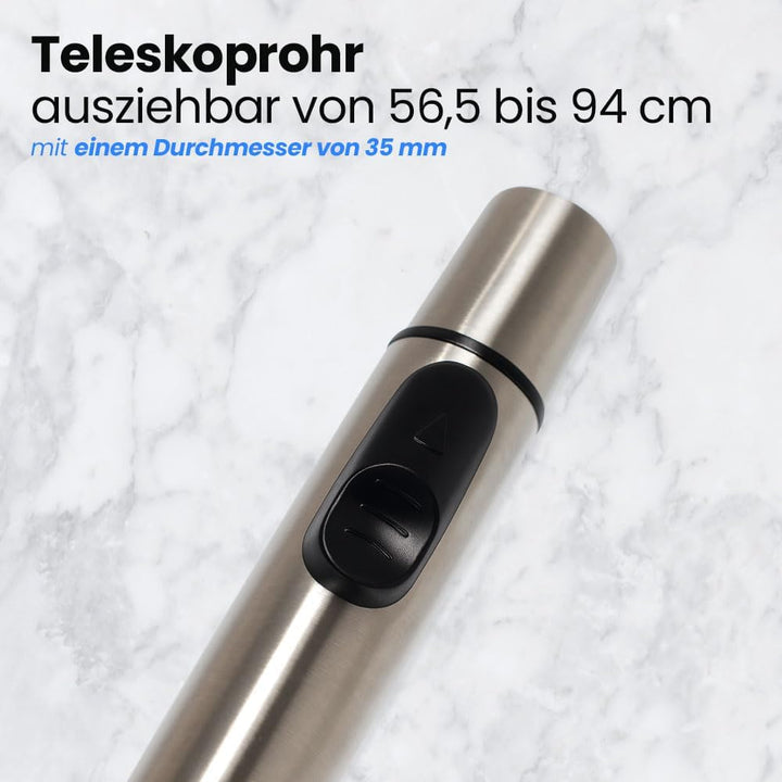 ANAKEL HOME Nachfüllpack Universal Staubsaugerrohr inkl. Staubsaugerdüse mit Drehgelenk, Universal S