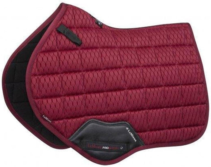 LeMieux Prosport Lustre Close Contact Square (D-Ring) Schabracke L mulberry, L mulberry