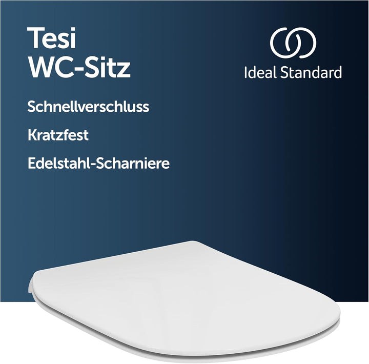 Ideal Standard t352801 Sitz Slim Normale Thesen Normaler Verschluss, Normaler Verschluss
