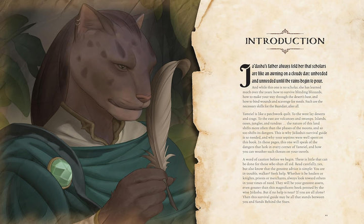 The Elder Scrolls: The Official Survival Guide to Tamriel, Gebundenes Buch