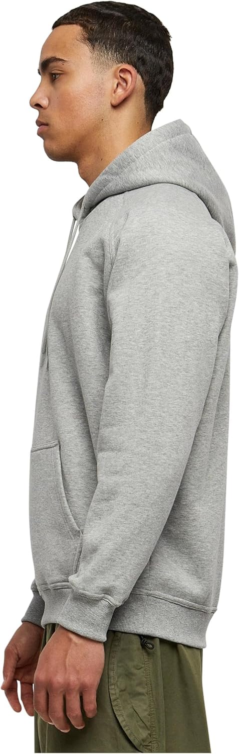 Urban Classics Herren Blank Hoody S Grau, S Grau