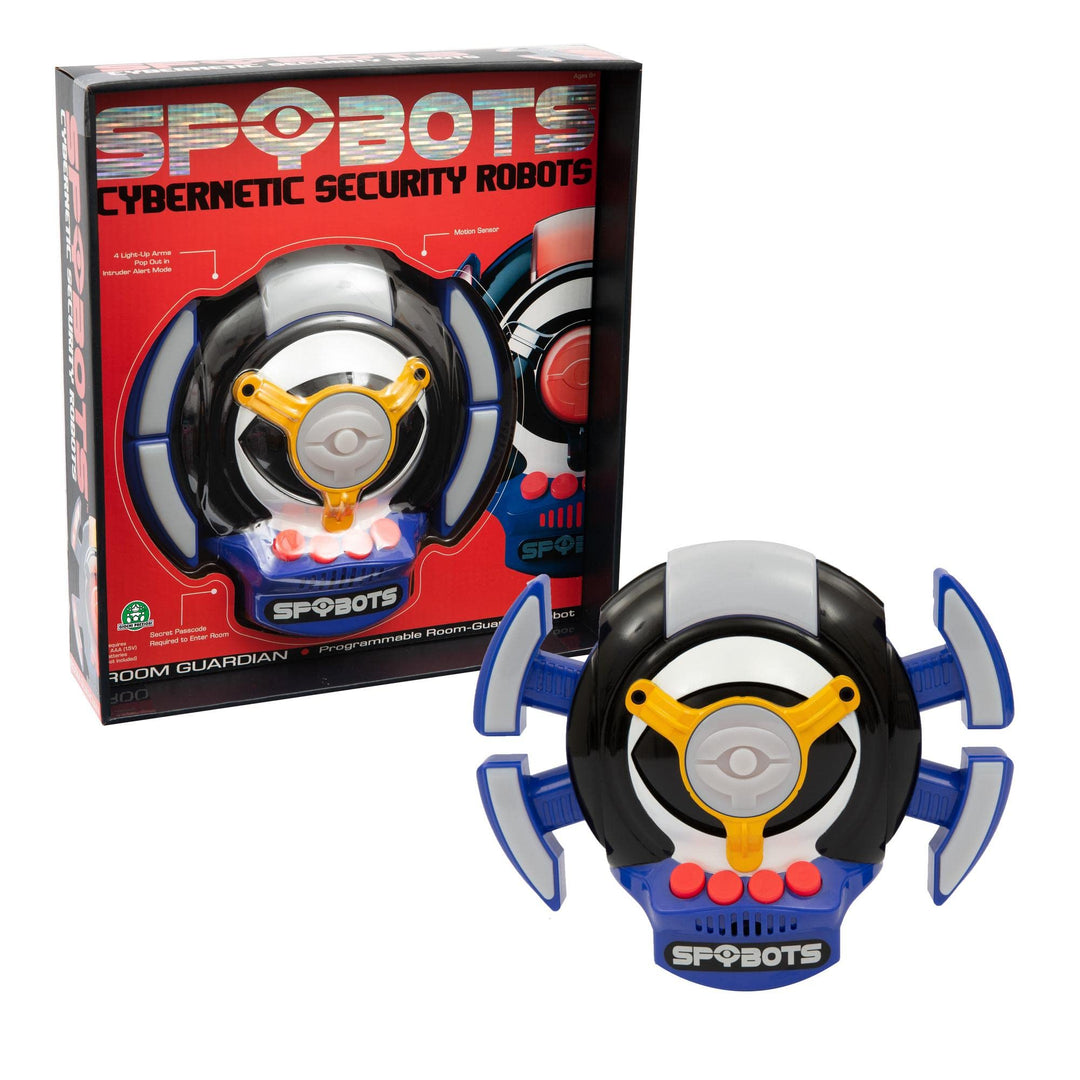 Spy Bots Room Guardian ist der Roboter, der das Kinderzimmer Aller Kinder schützt, programmieren Sie