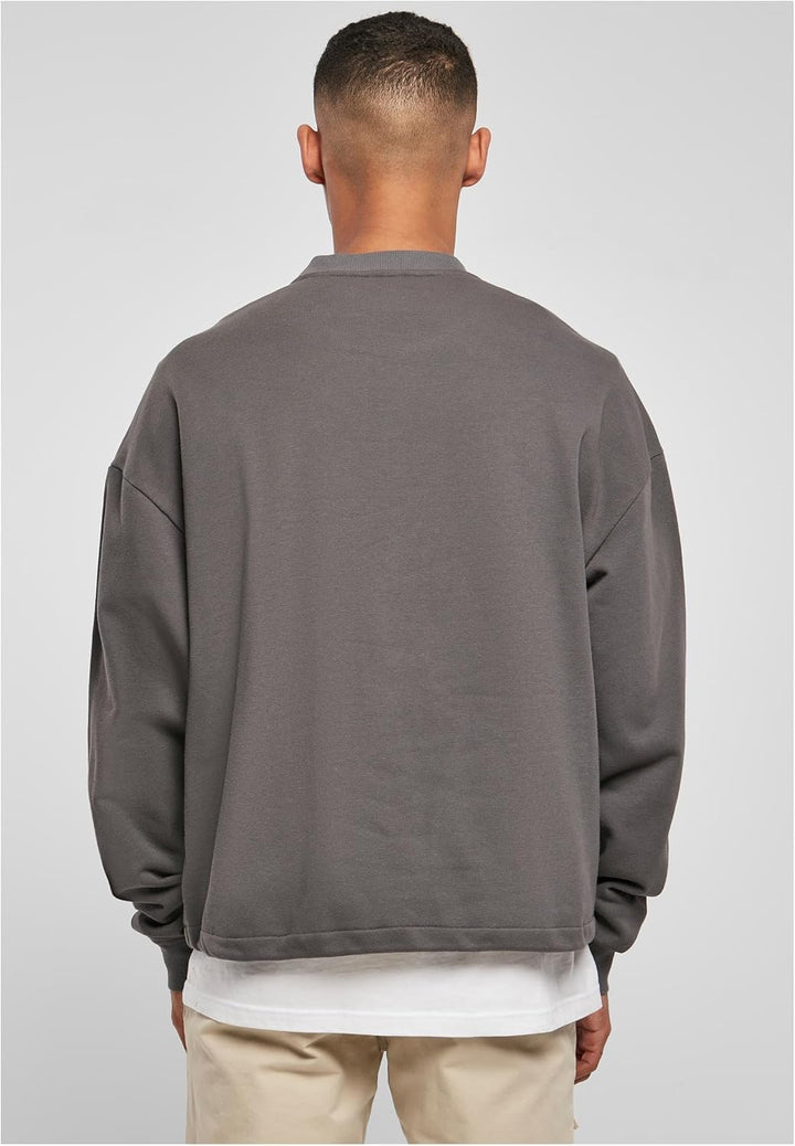Urban Classics Herren Sport Crew 4XL Darkshadow, 4XL Darkshadow